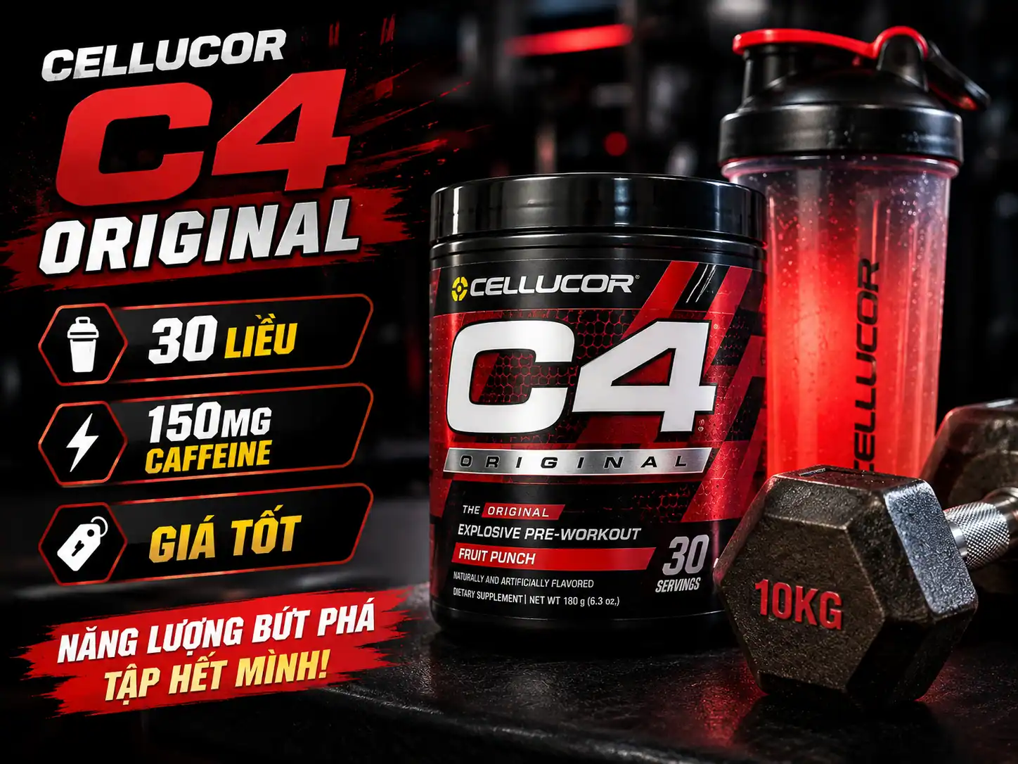 Cellucor C4 Original Pre-Workout BauGym
