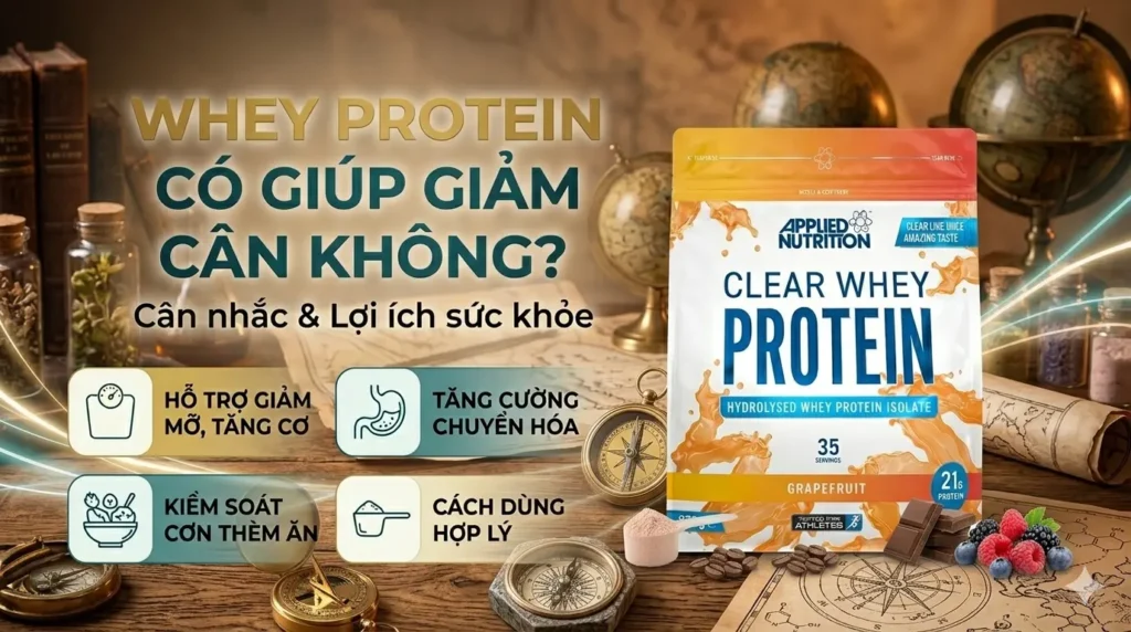 Whey Protein có giúp giảm cân không?
