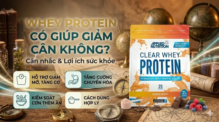 Whey Protein có giúp giảm cân không?