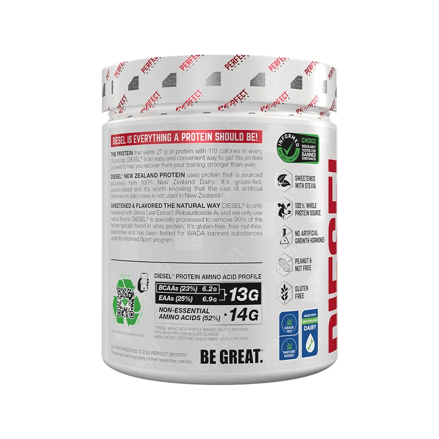 Perfect Diesel Whey Isolate New Zealand, 360 Grams (12 Servings) - Ảnh 2