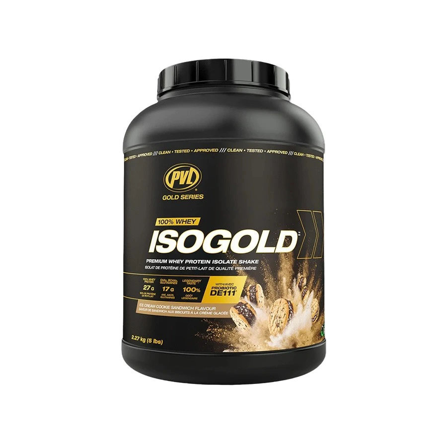 PVL ISO Gold - Premium Whey Protein With Probiotic, 5 Lbs (2.27kg) - Ảnh 2