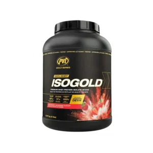 PVL ISO Gold - Premium Whey Protein With Probiotic, 5 Lbs (2.27kg)