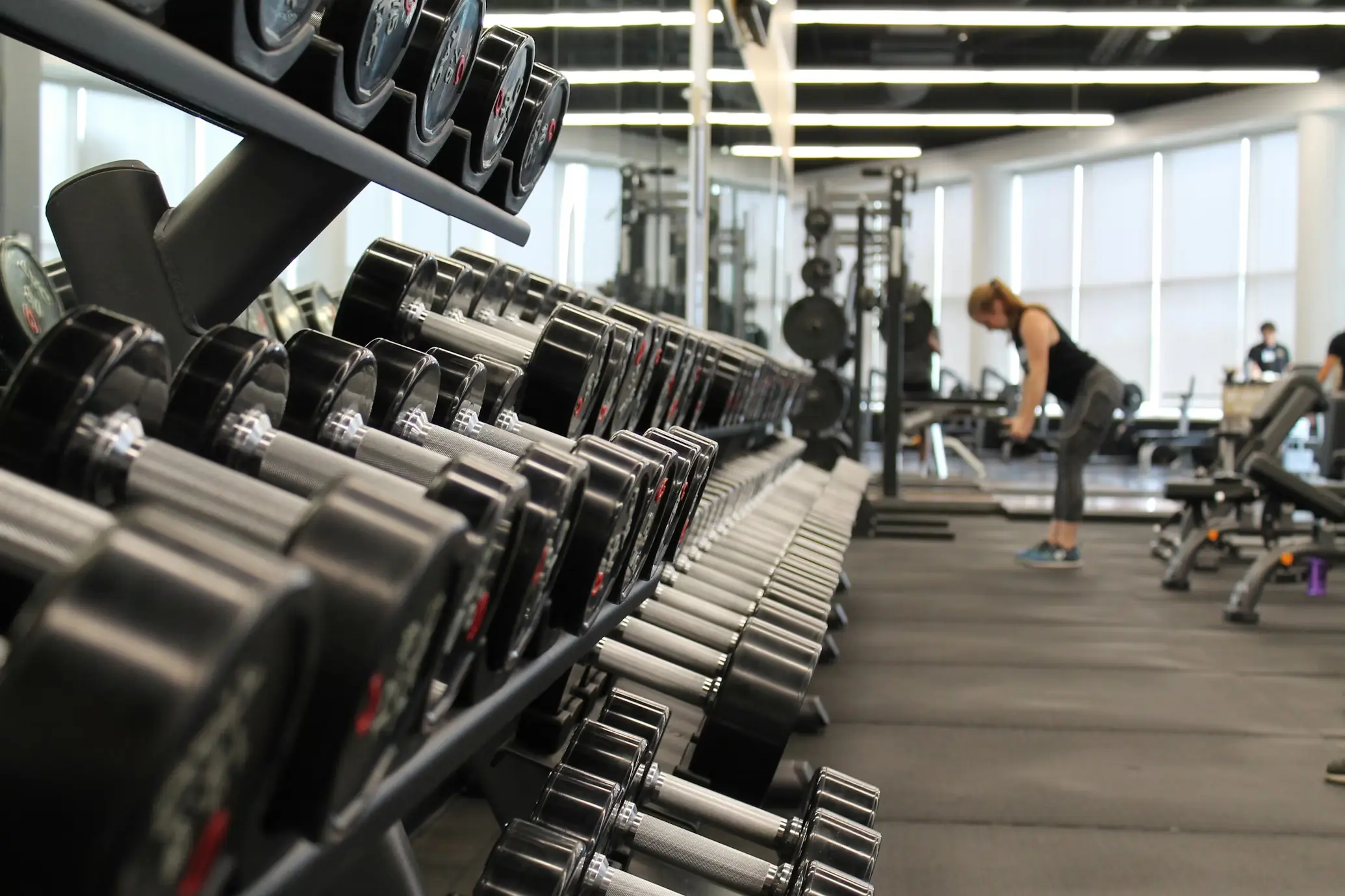 Phòng gym sôi động tại Thủ Đức
