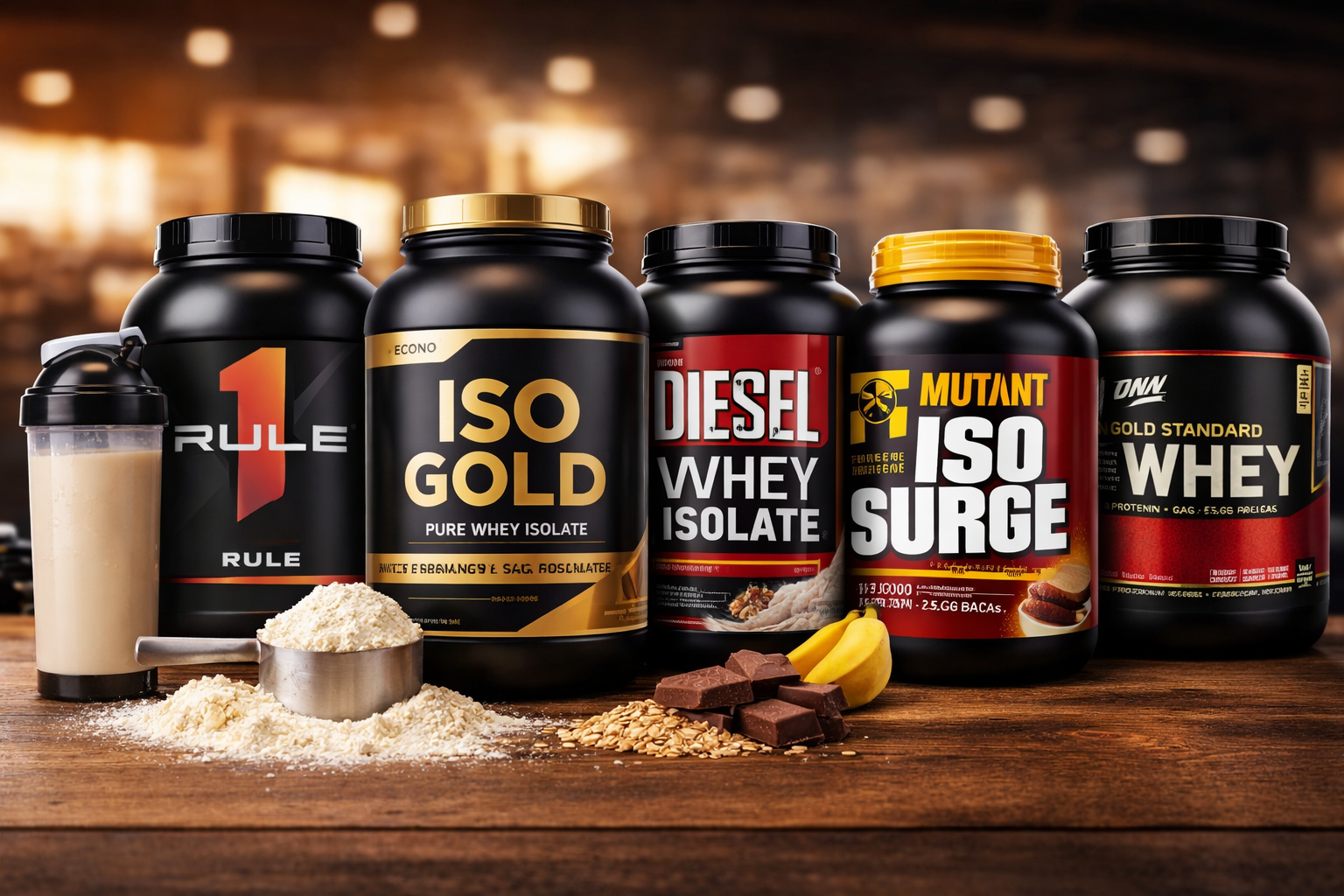 So sánh các loại Whey BauGym