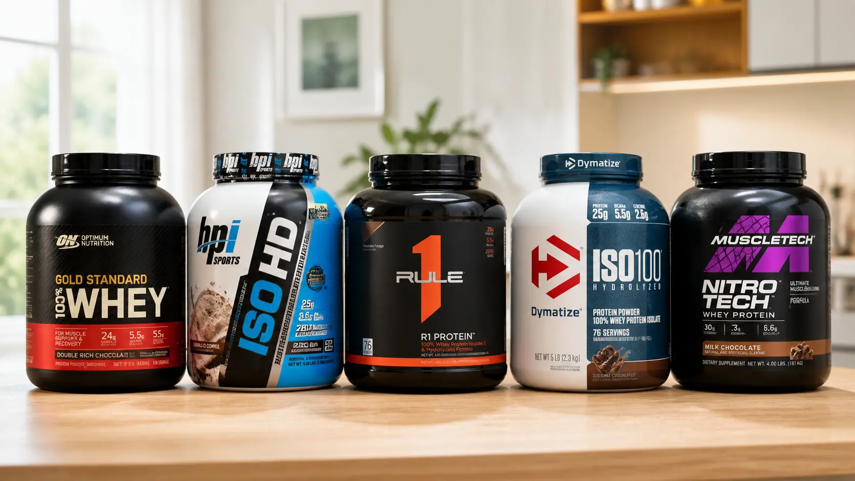 Các thương hiệu whey protein chất lượng cao
