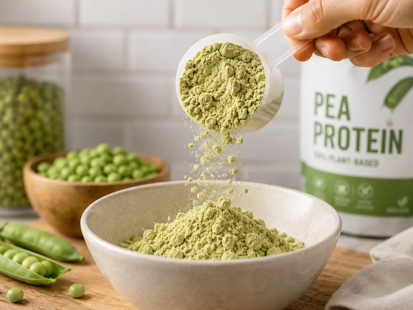 Bột protein đậu Hà Lan