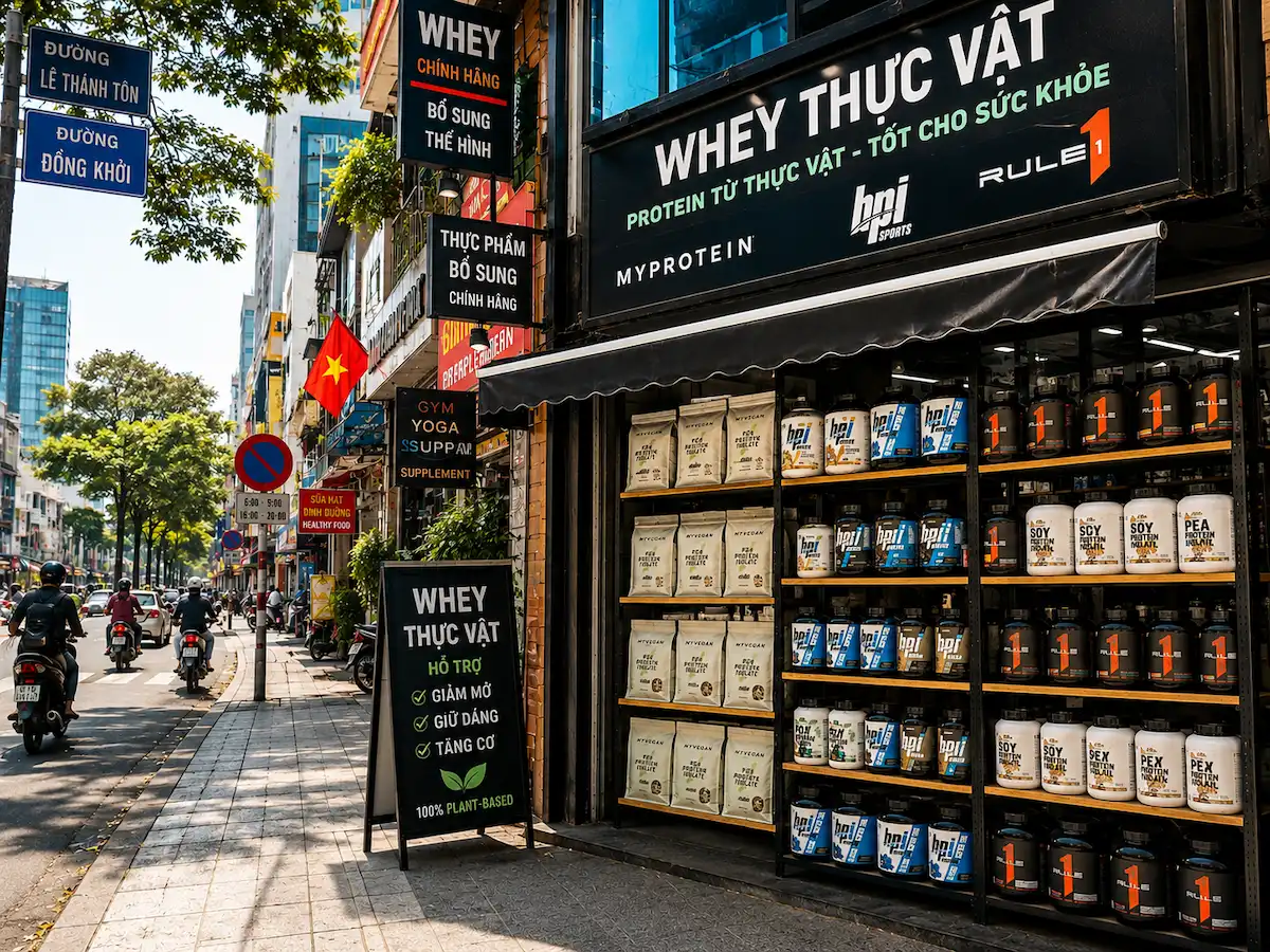 Thị trường whey thực vật TPHCM